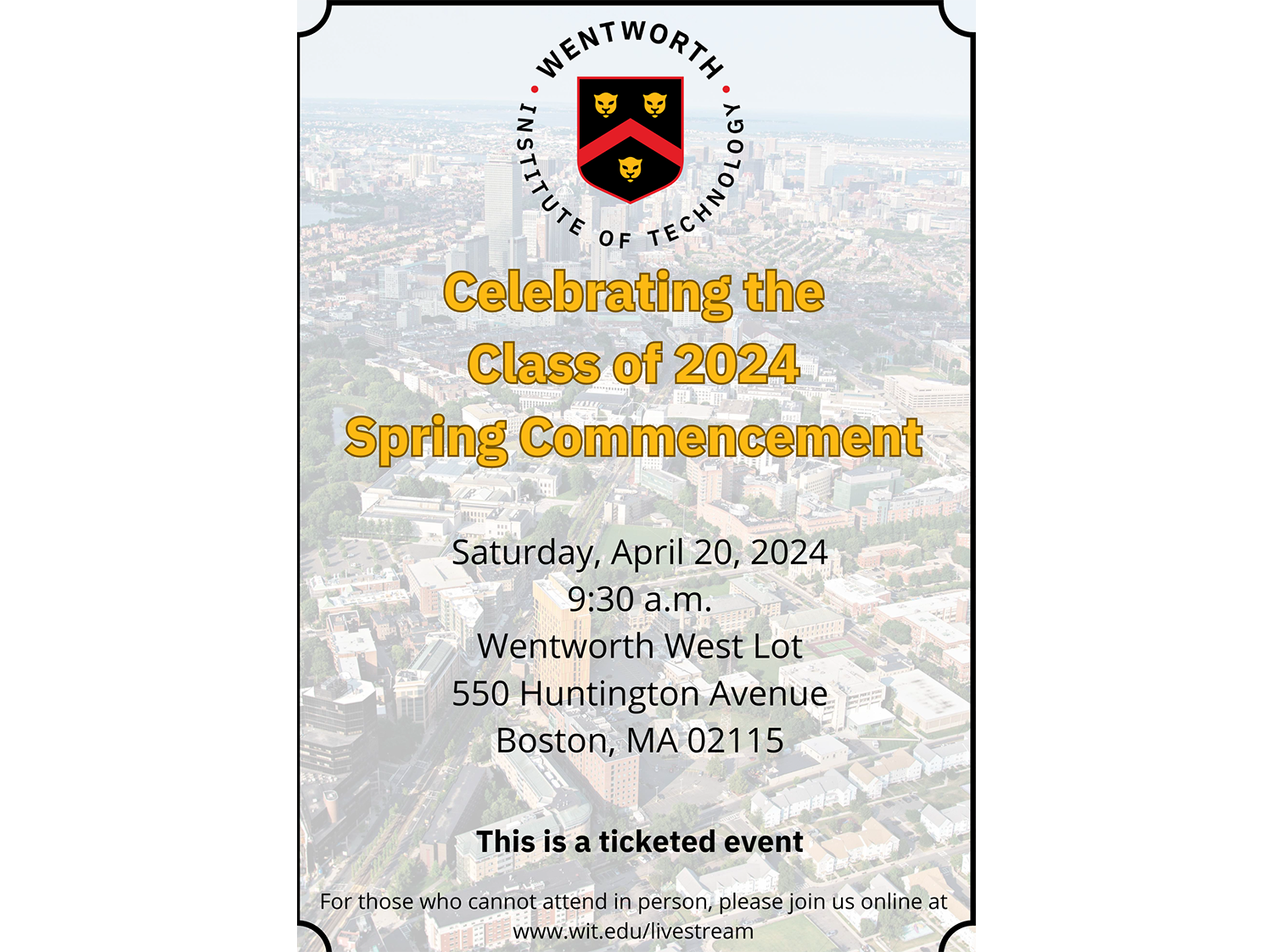 Celebrate the Class of 2024 Spring Commencement Ceremony