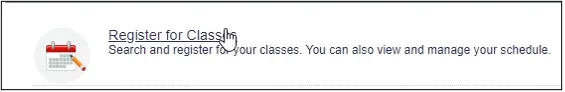 SSB9 Register for Classes