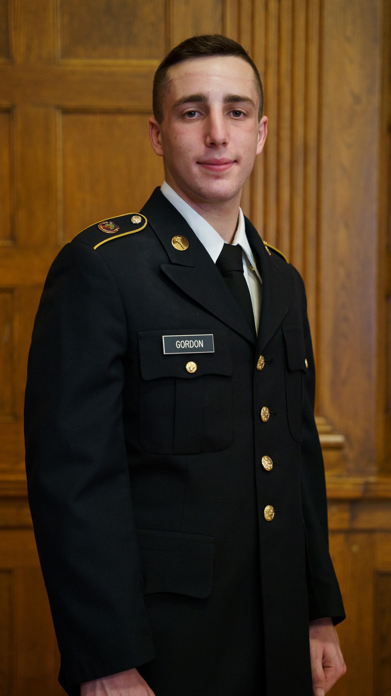 man in military uniform