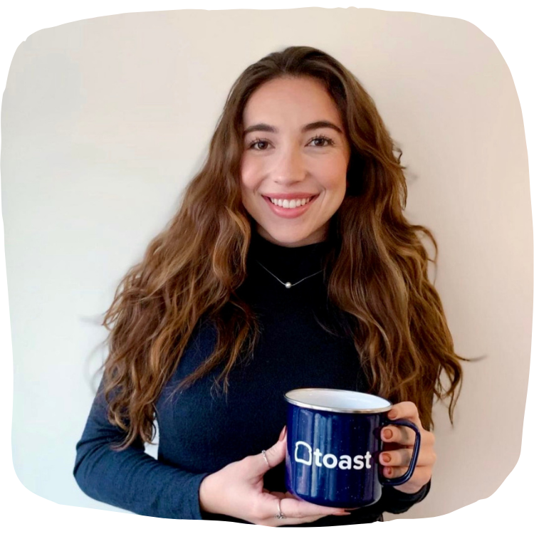 woman holding a coffee mug