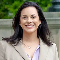 Headshot portrait of a woman