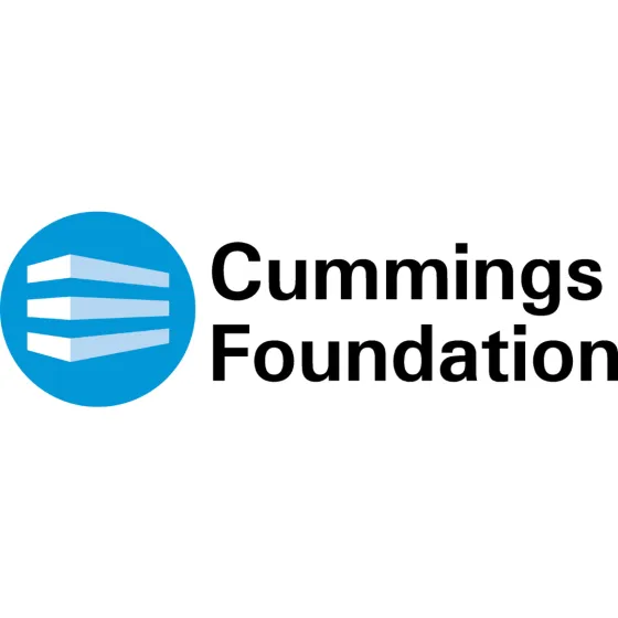 blue logo for an organization 