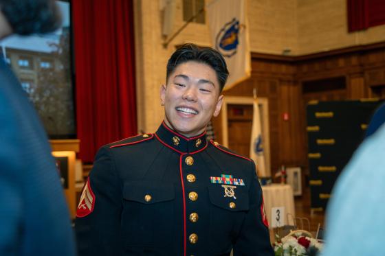 a man in a military uniform