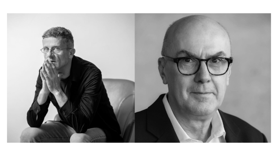 portraits of two men