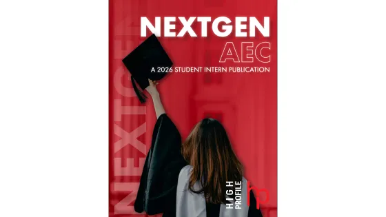 magazine cover showing a student in a graduation cap and gown