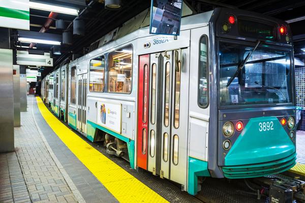 Greenline Trolley in Boston