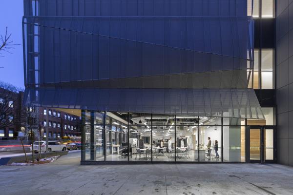 CEIS building at night