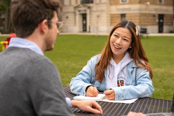 Student on the Quad
