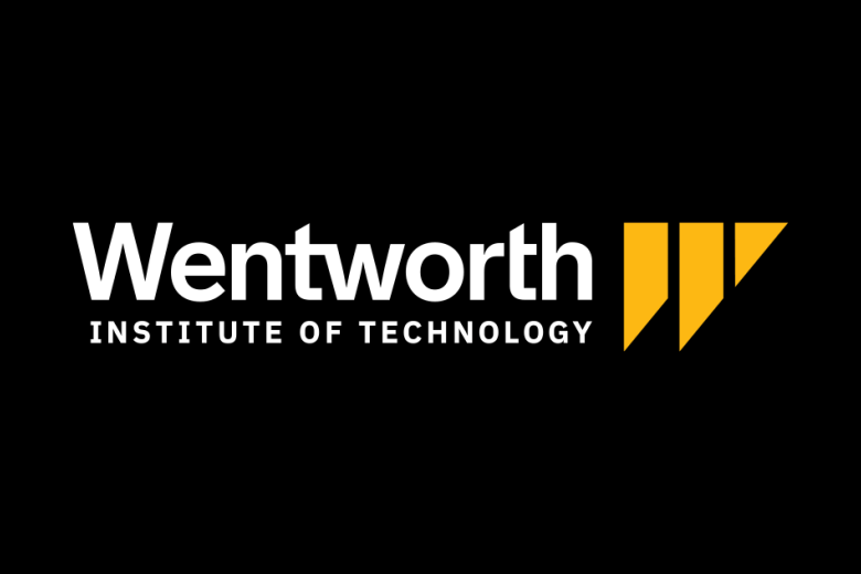 Graphic: the Wentworth logo in white paired with a yellow 'W' logo. 