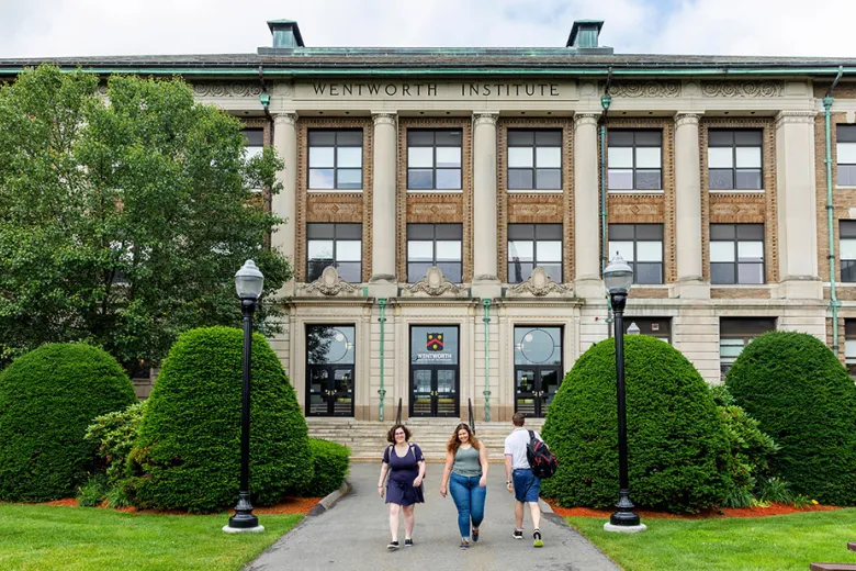 Front of Wentworth Hall