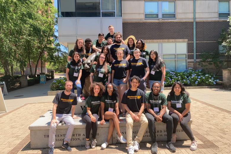 group of orientation leaders