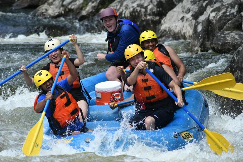 whitewater rafting