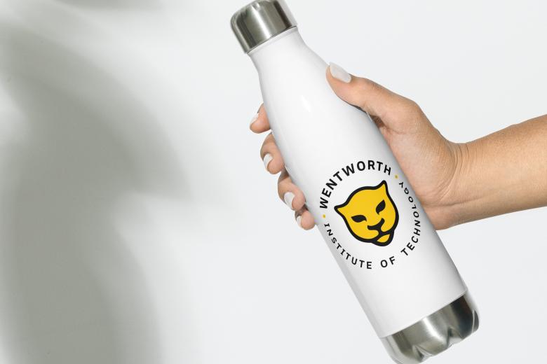 Wentworth branded water bottle