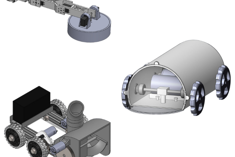 graphics of robot prototypes