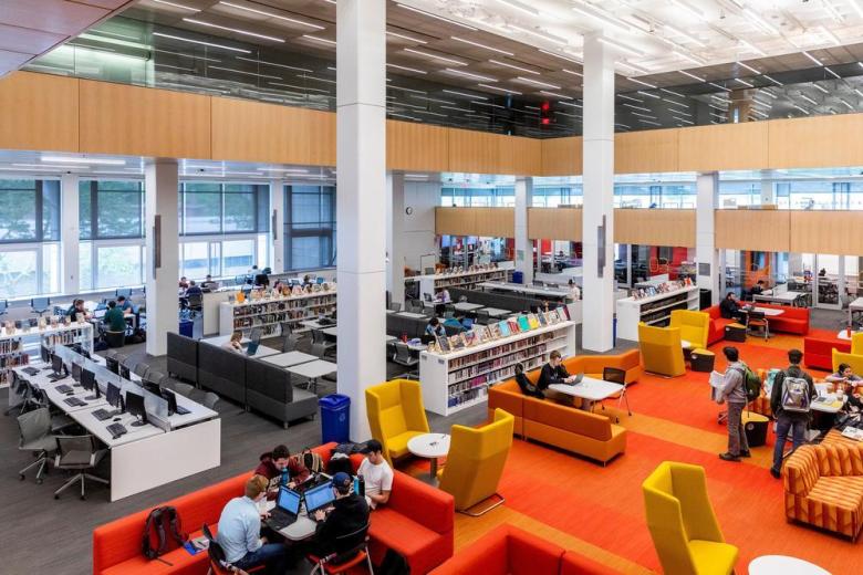 Library interior