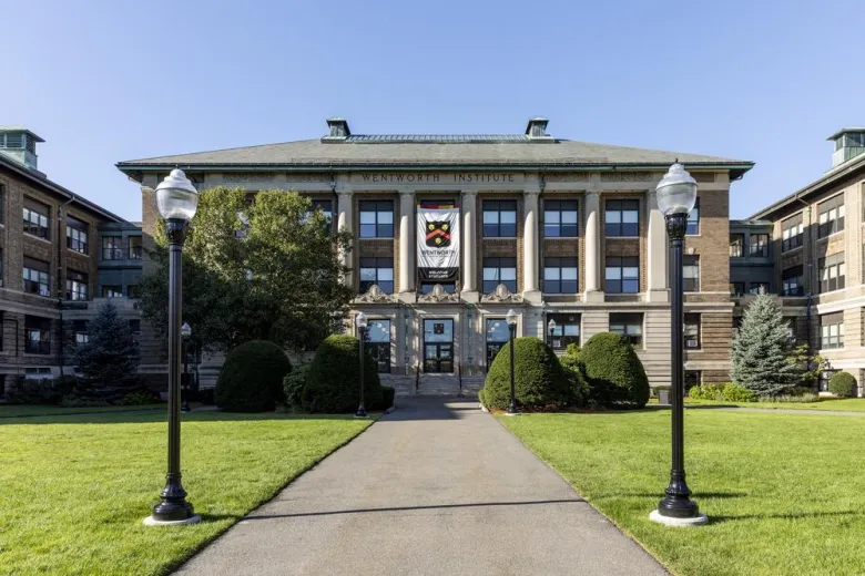 Exterior of wentworth hall