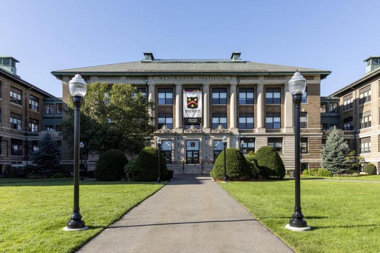 Exterior of wentworth hall