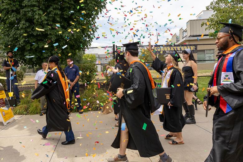 graduating students at wentworth