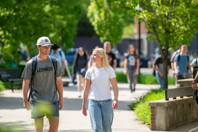 wentworth students walking together