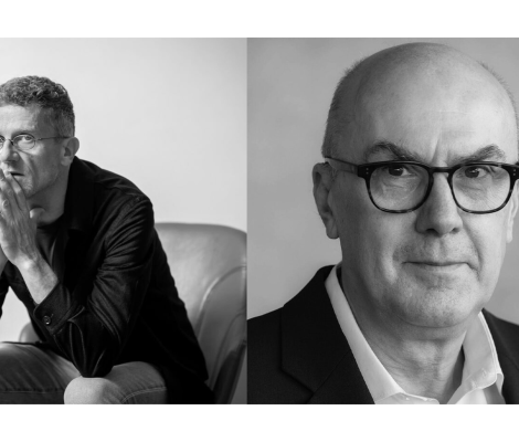 portraits of two men