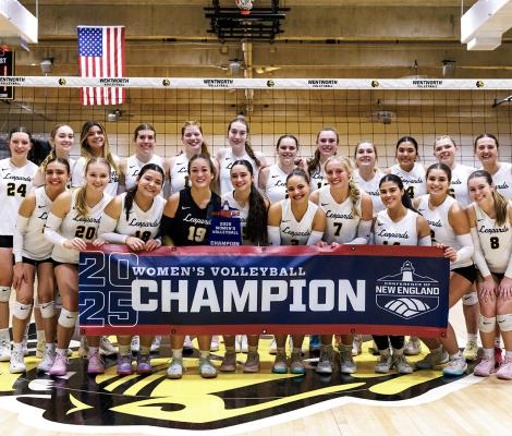 a group shot of the women's volleyball team