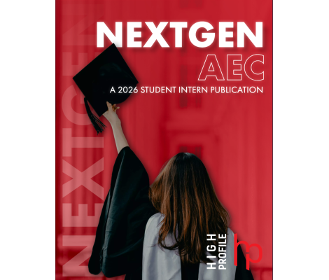 magazine cover showing a student in a graduation cap and gown