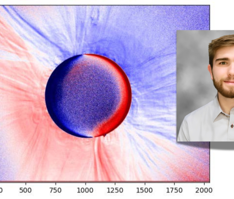a graphic showing a solar corona