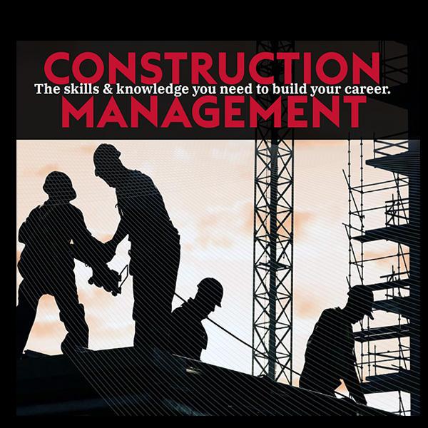 Cover of the Construction Management ebook.