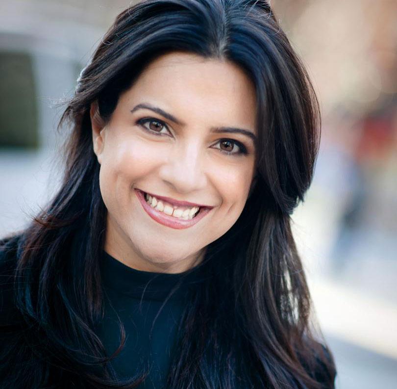 Headshot of Reshma Saujani.