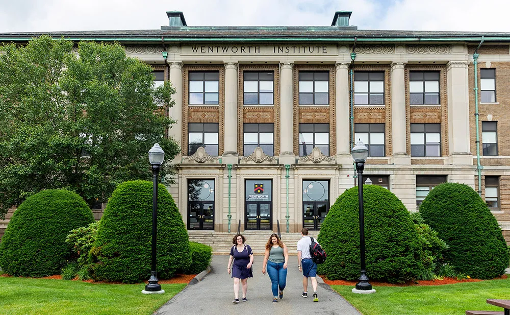 Front of Wentworth Hall