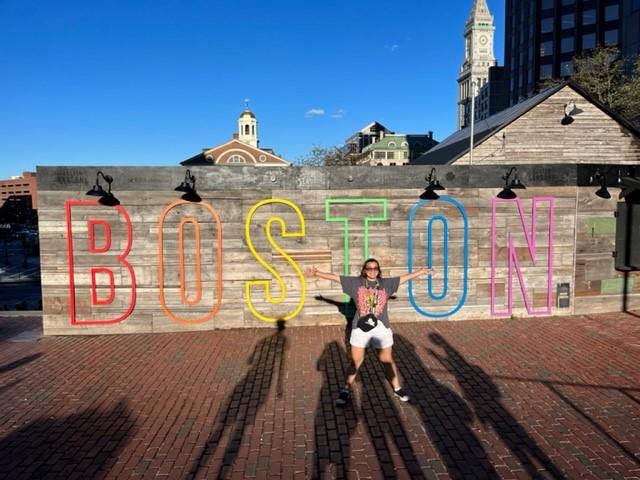 Boston sign international student