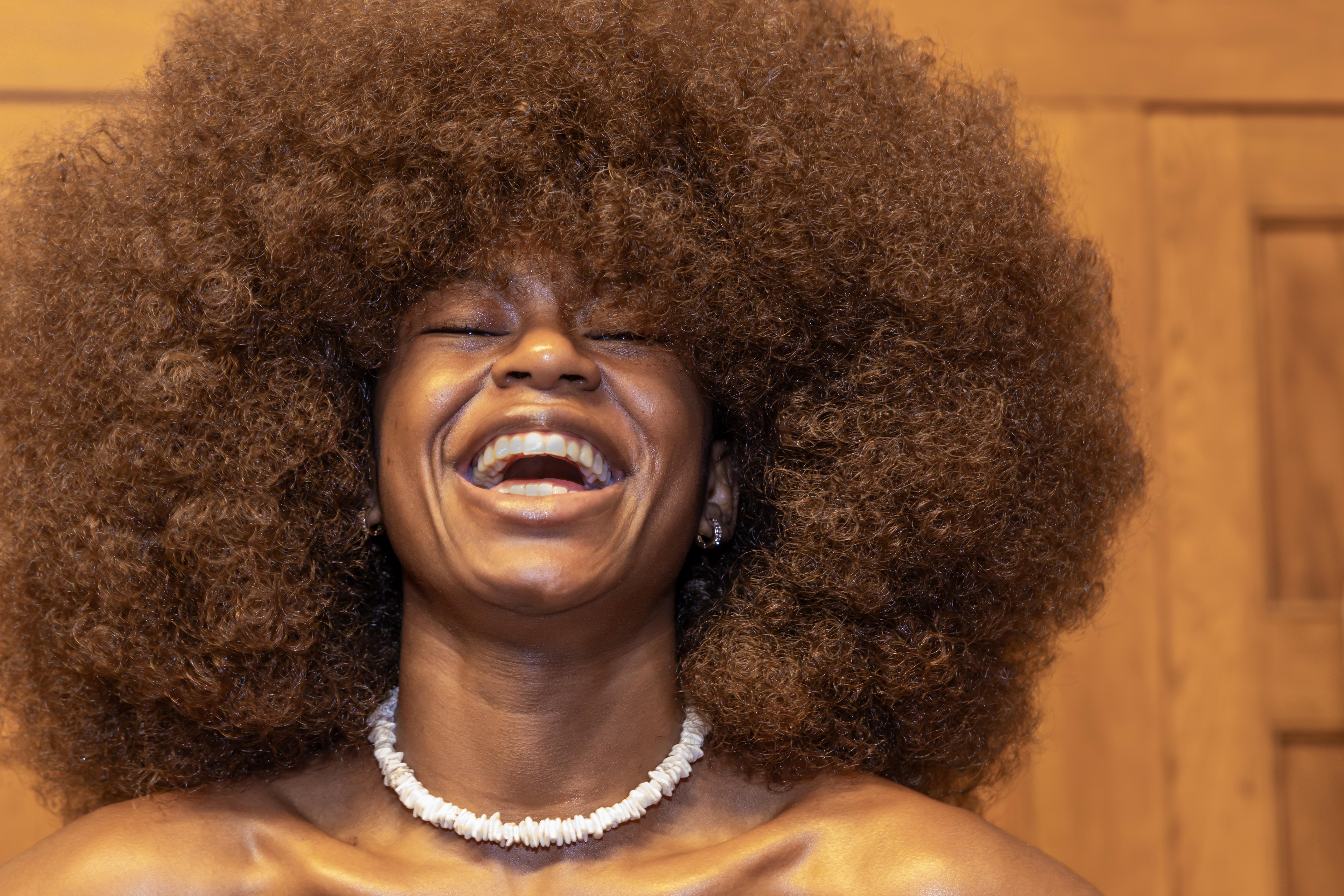 portrait of a woman smiling