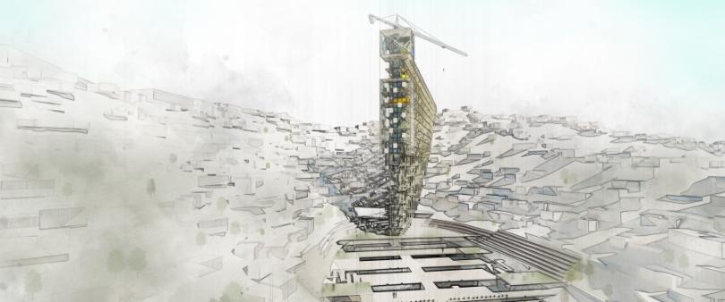 rendering of high-rise building in Venezuela 