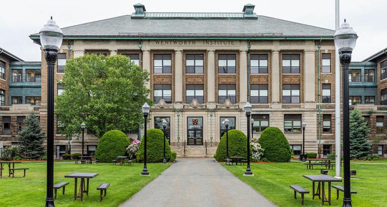 External shot of Wentworth Hall