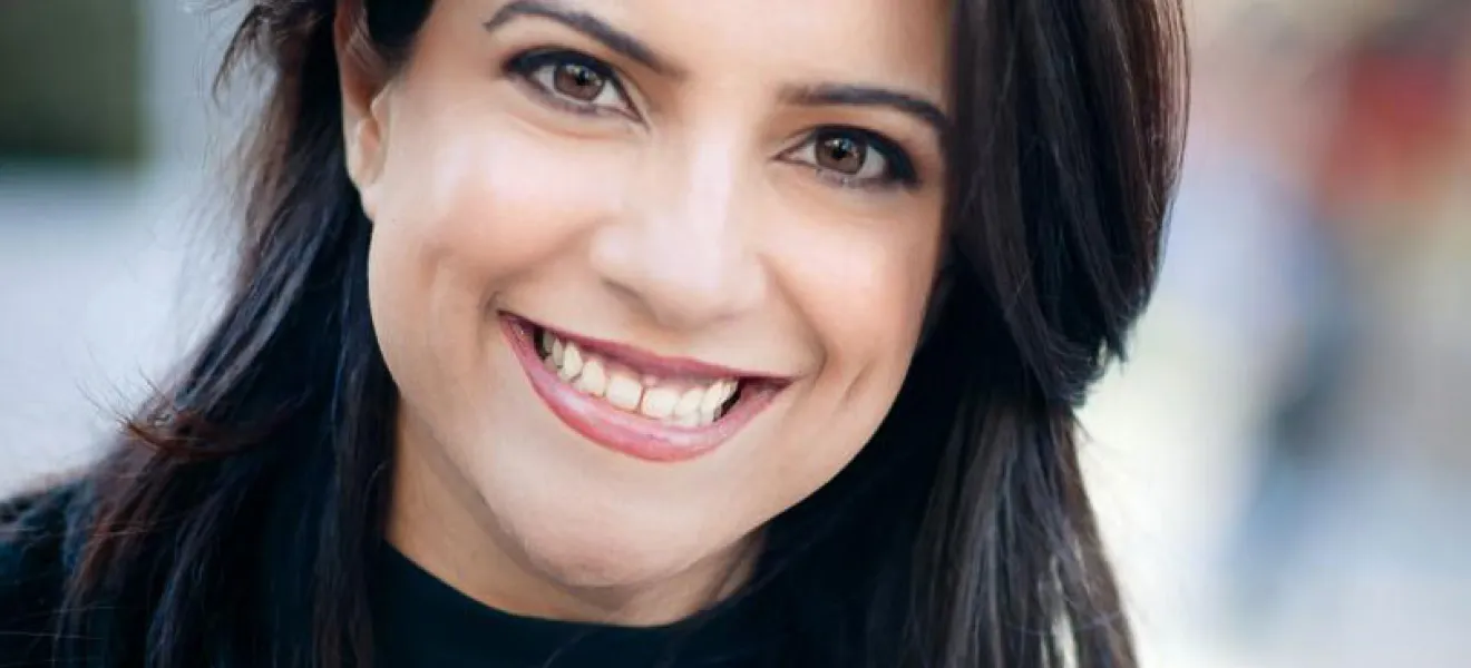 Headshot of Reshma Saujani.