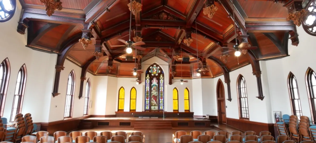 interior of a church