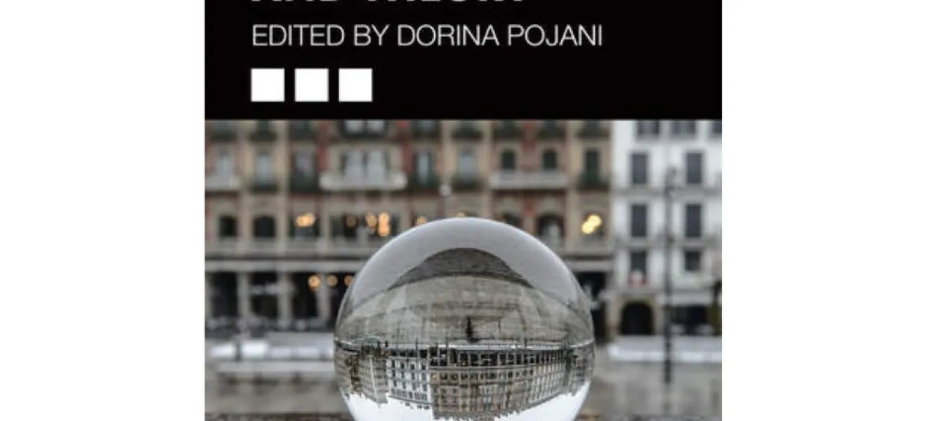 cover of a book showing a city