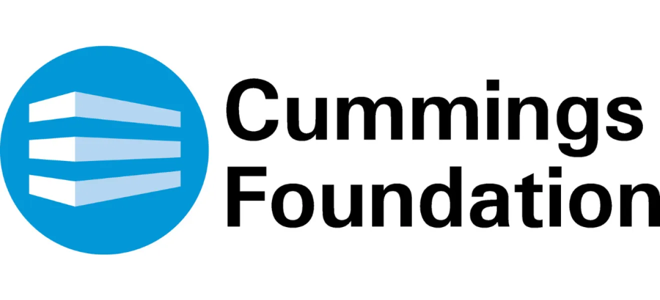 blue logo for an organization 
