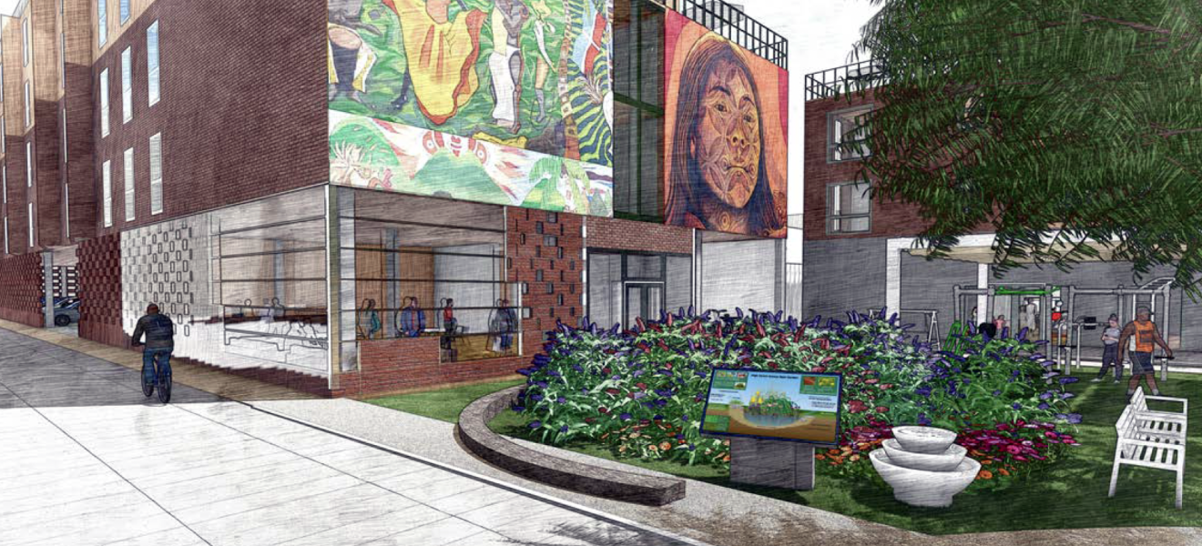 rendering of new buildings