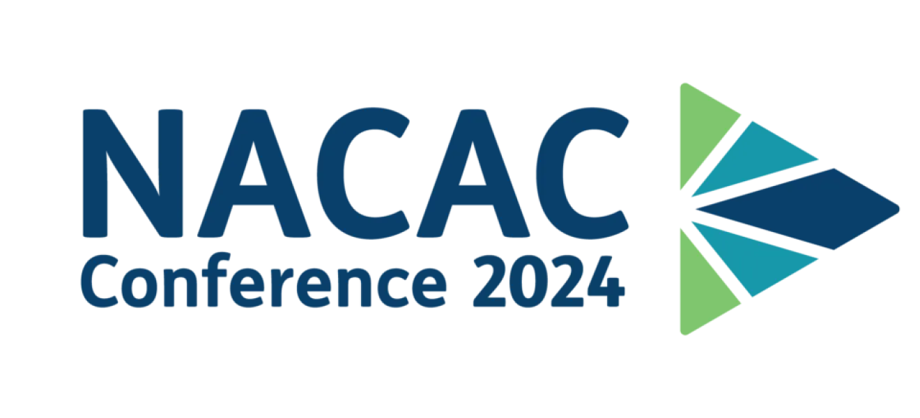 graphic with word "nacac"
