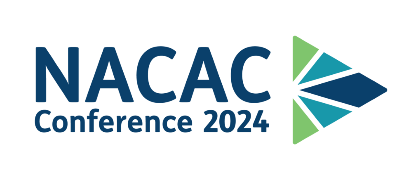 graphic with word "nacac"