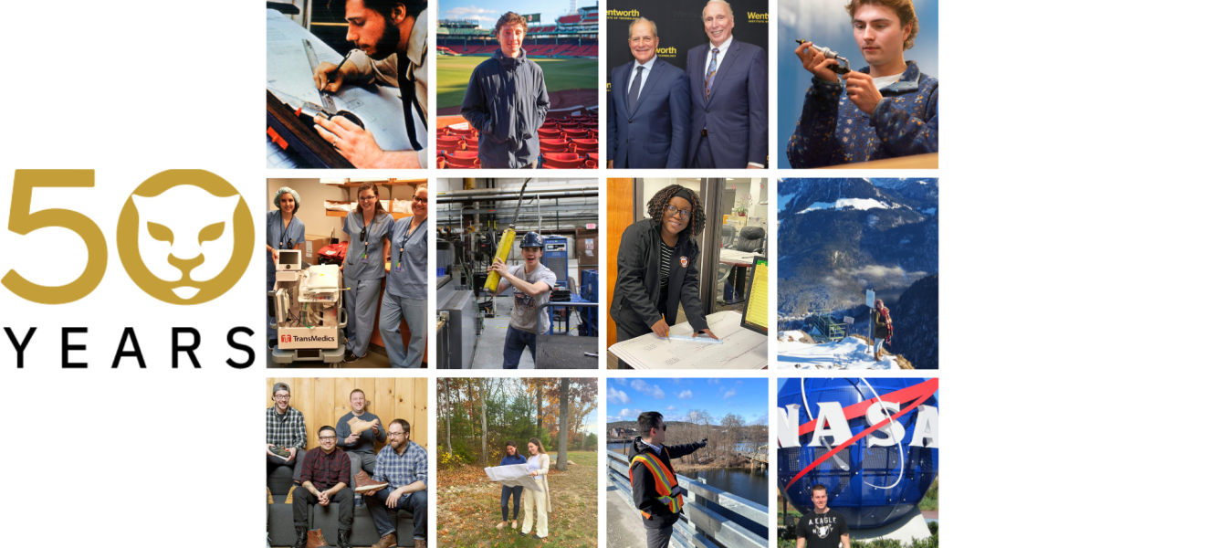 collage of students on cooperative learning work experiences