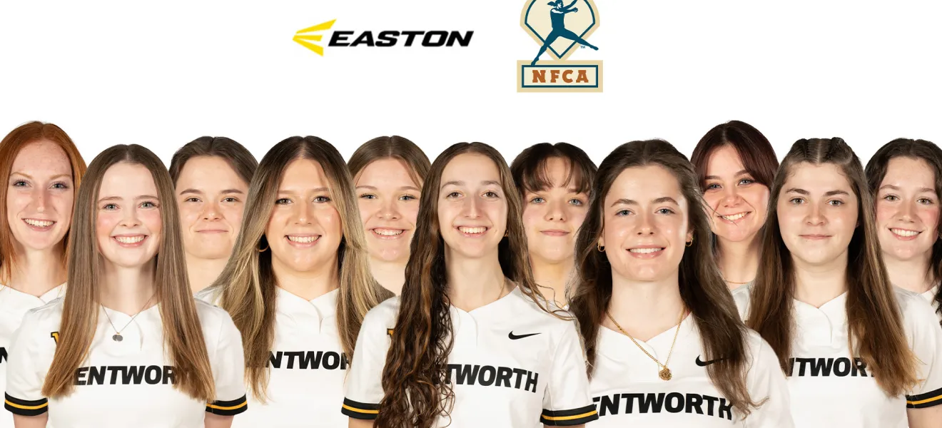 portraits of softball players in uniform