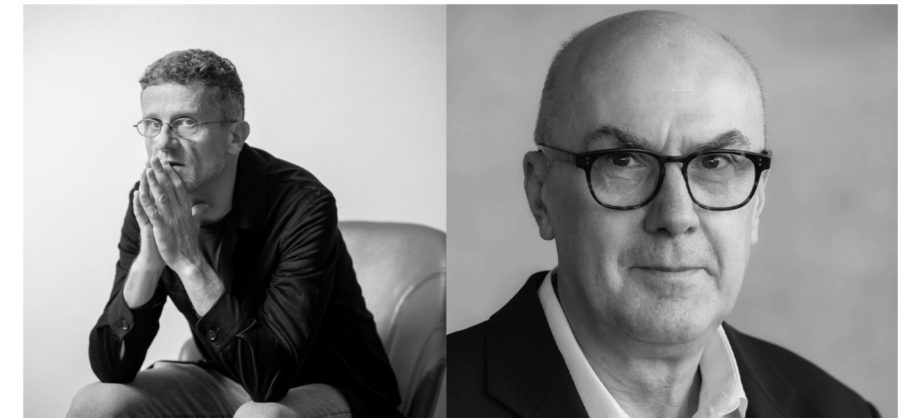 portraits of two men