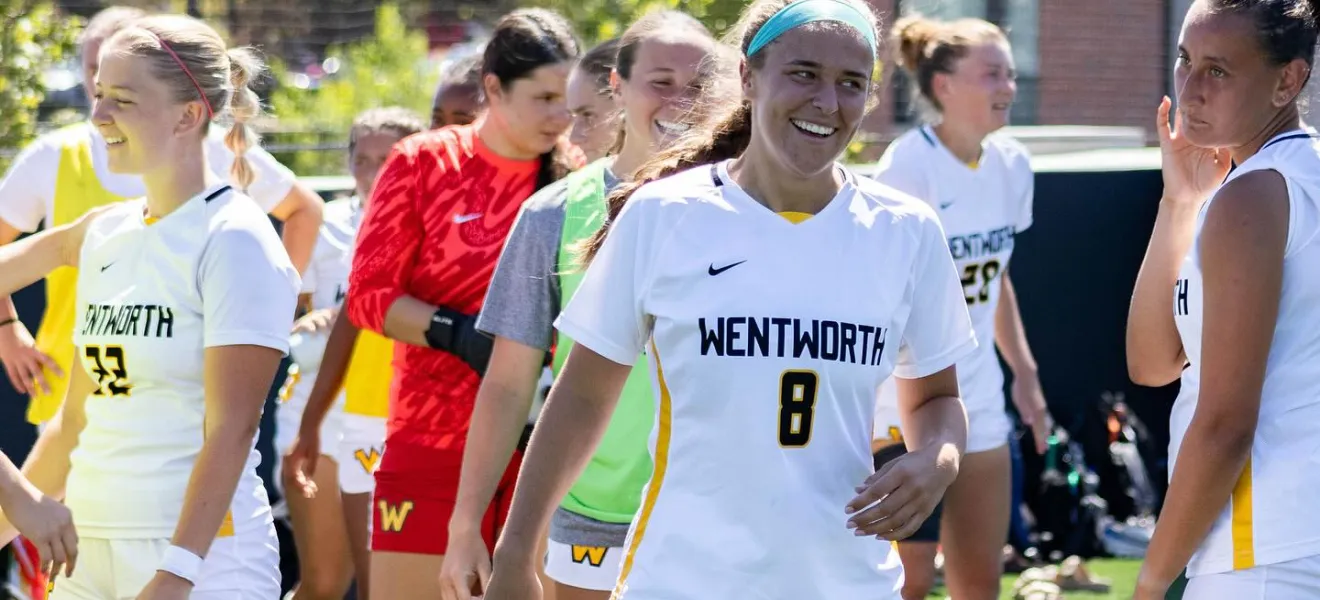 women in soccer uniforms