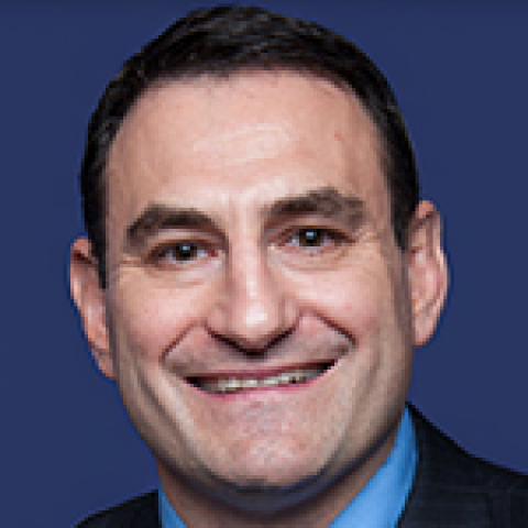 Headshot portrait of a man