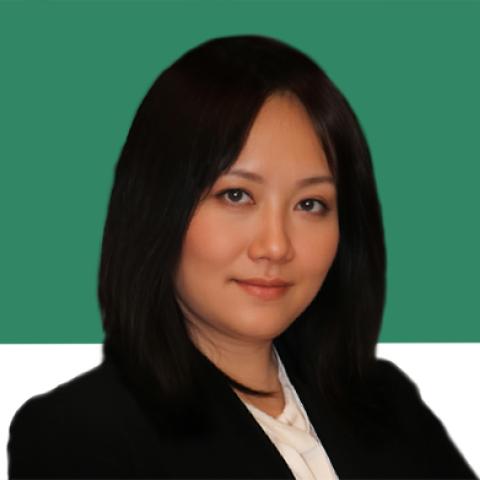 Headshot portrait of a woman