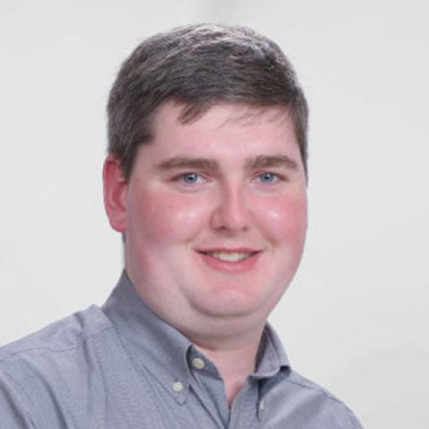 Headshot portrait of a man