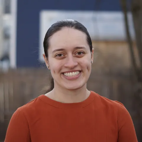 Headshot portrait of a woman