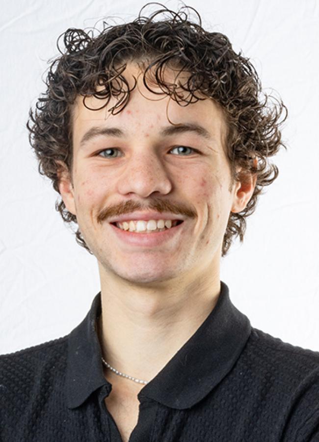 Headshot portrait of a man